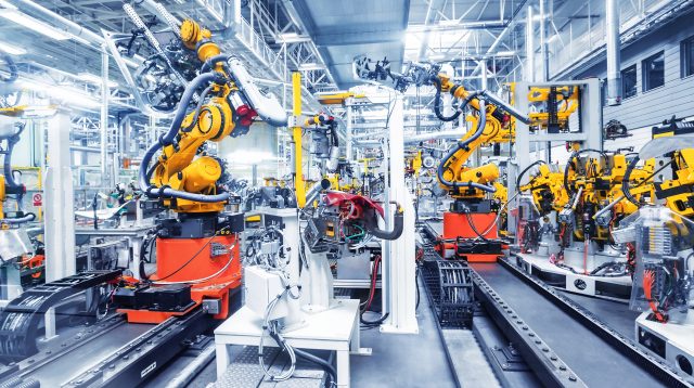 Automotive Component Assembly Robotic Production Line
